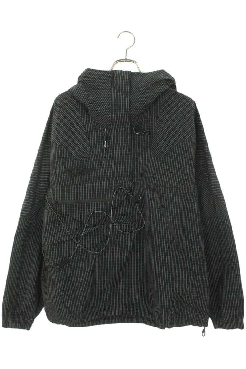 ナイキ × オフホワイト 19SS NRGジャケット ブラック Lサイズ 3624i280004-1.jpg