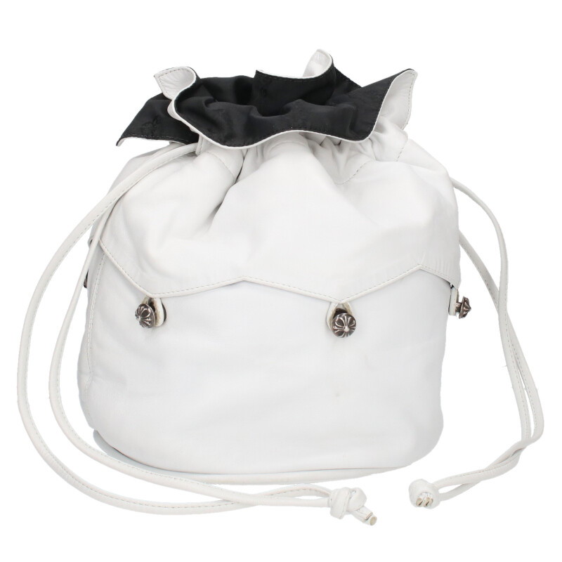 楽天市場】【クロムハーツ】Chrome Hearts レザー ドローストリング