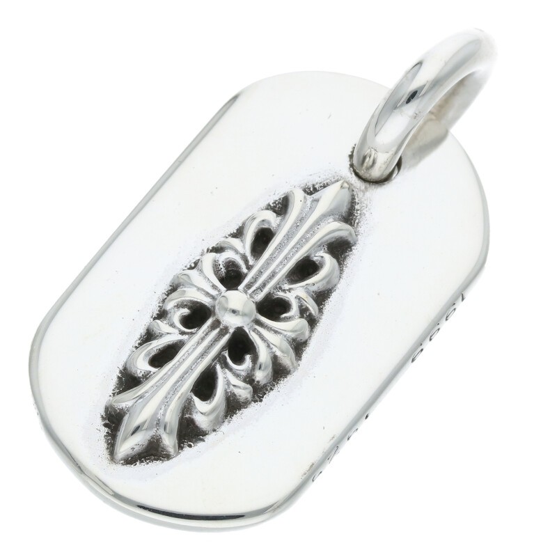 楽天市場】クロムハーツ スモール ドッグタグ レイズド ダガー