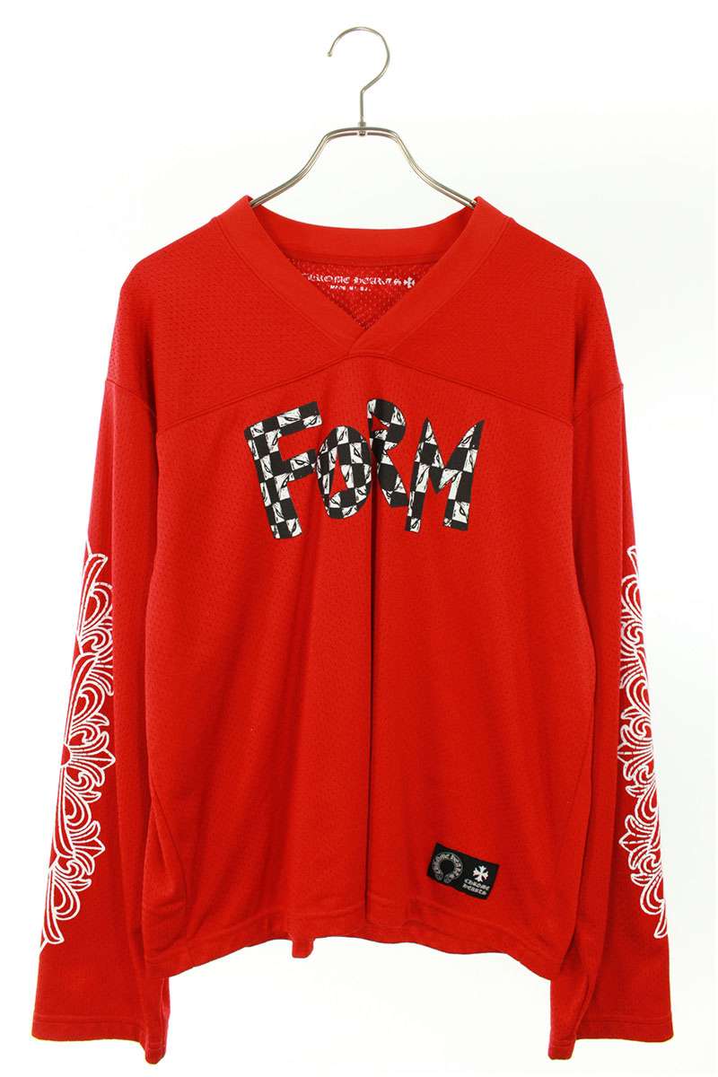 +CHROME HEARTS+ MESH WARM UP JERSEY CH メッシュ クロス ロンT 楽天市場】CHROME HEARTS Mesh Warm Up Jersey クロムハーツ