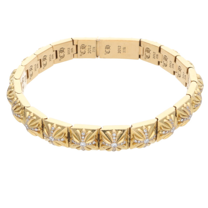 クロムハーツ pyramid hinged ピラミッドプラス　ブレスレット クロムハーツ pyramid hinged ピラミッドプラス ブレスレット