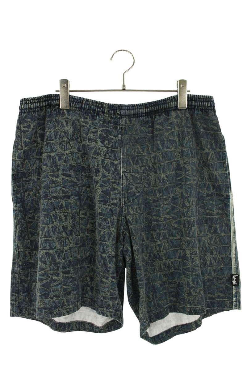 パンツ Stussy Volume Pleated Short Wrinkled Stussy Wrinkled Stripe Volume Pleated Short Grey Men's