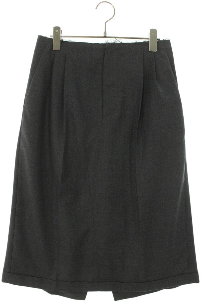 BALENCIAGA サクルミニスカト 662987TTK23 1000 BALENCIAGA 21 model Circle Mini Skirt 32 Rayon BLK 662987
