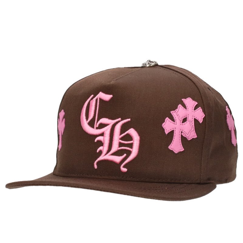 クロムハーツ CH HAT クロスパッチベースボールキャップ メンズ　平本蓮着用 Chrome Hearts†入手困難☆クロスパッチ CH Baseball Cap (CHROME