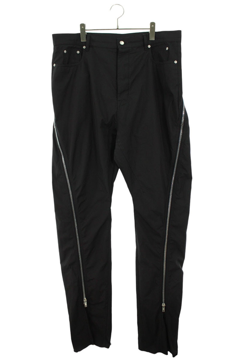 パンツ Rick Owens 24ss bolan banana BW 28 Rick Owensのブラック Hollywood Bolan Banana トラウザーズが