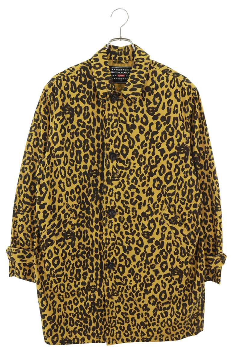 楽天市場】Supreme 21ss x HYSTERIC GLAMOUR Leopard Trench