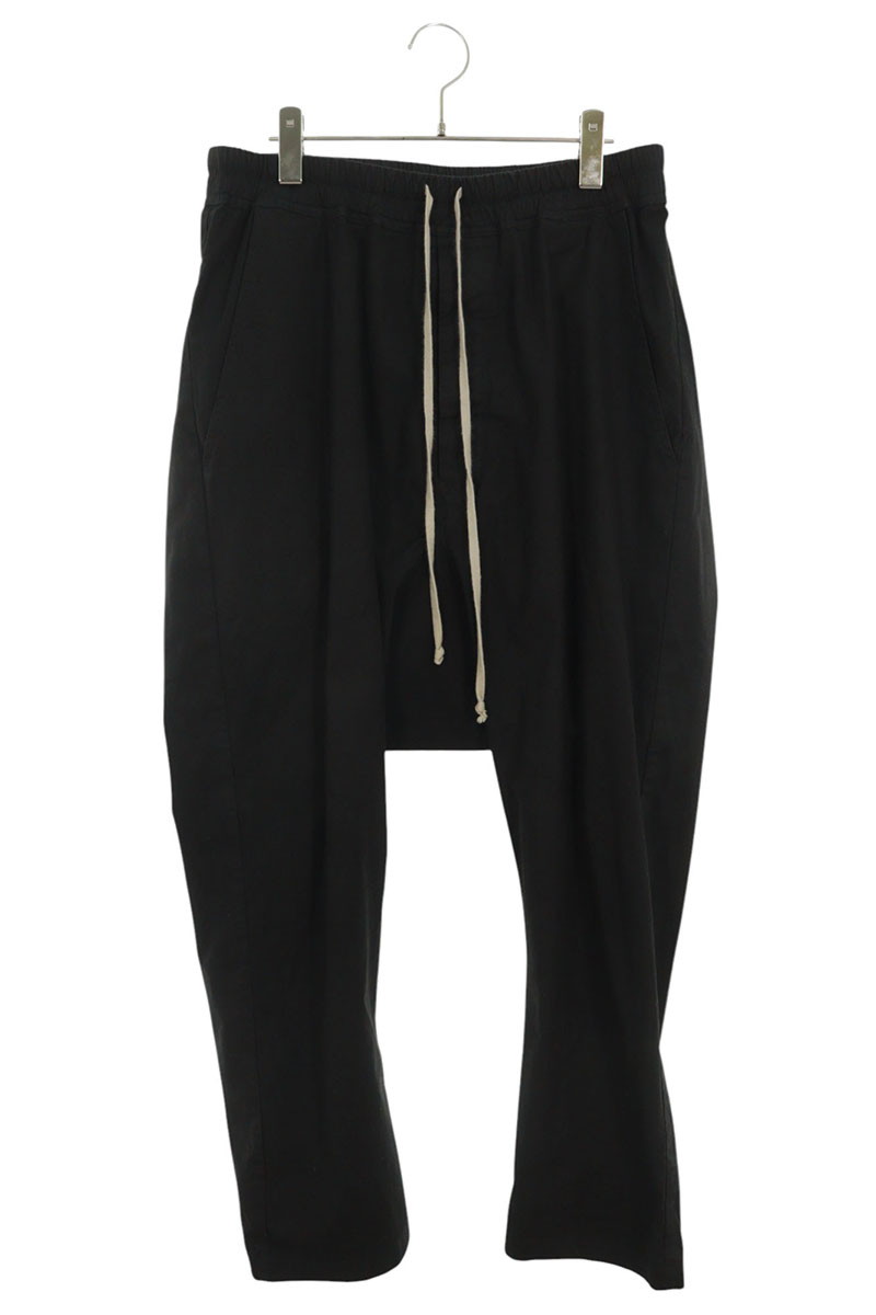 リックオウエンス ドローストリング クロップドパンツ TE素材　20FW RICK OWENS(リックオウエンス) クロップドドローストリング