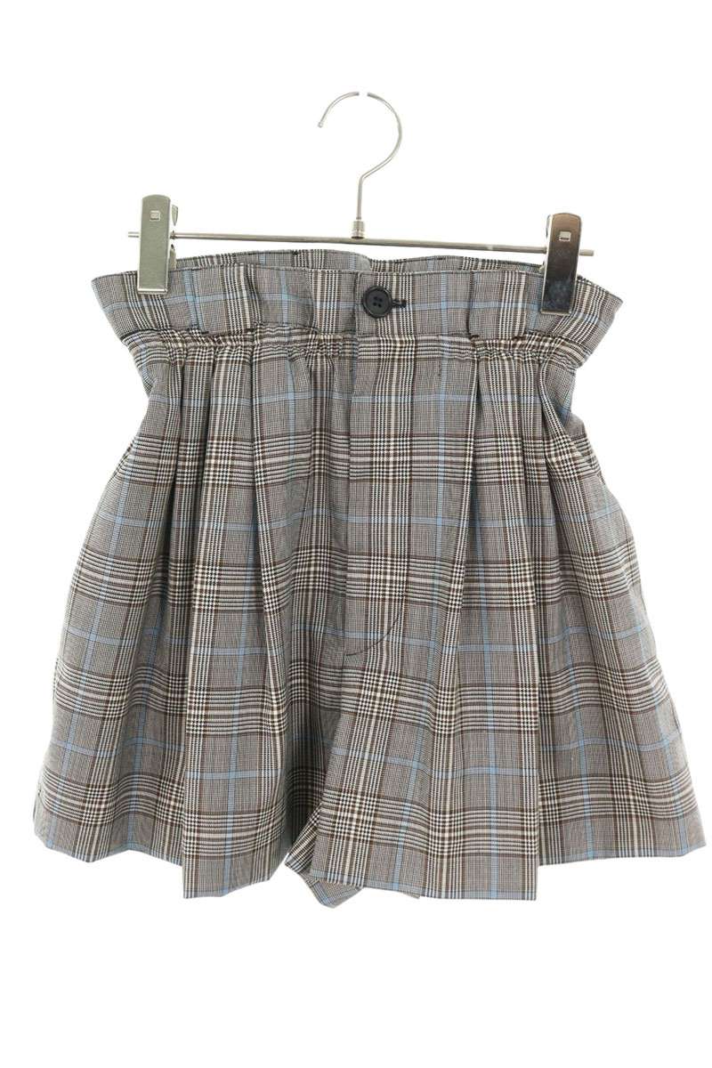 楽天市場】ミュウミュウ miumiu サイズ:40 MP1526 ロゴ刺繍ギンガム