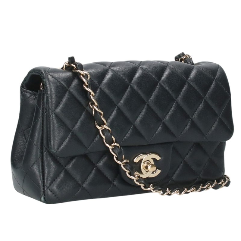 楽天市場】シャネル CHANEL ミニマトラッセ キャビアスキン