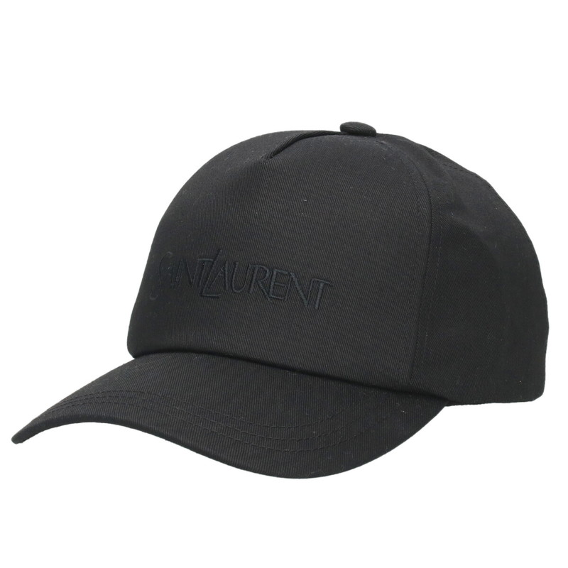 サンローラン　パリ 690929 帽子 キャップ ベースボールキャップ　黒　男女 セール5%OFF】サンローラン SAINT LAURENT SAINT LAURENT ベース