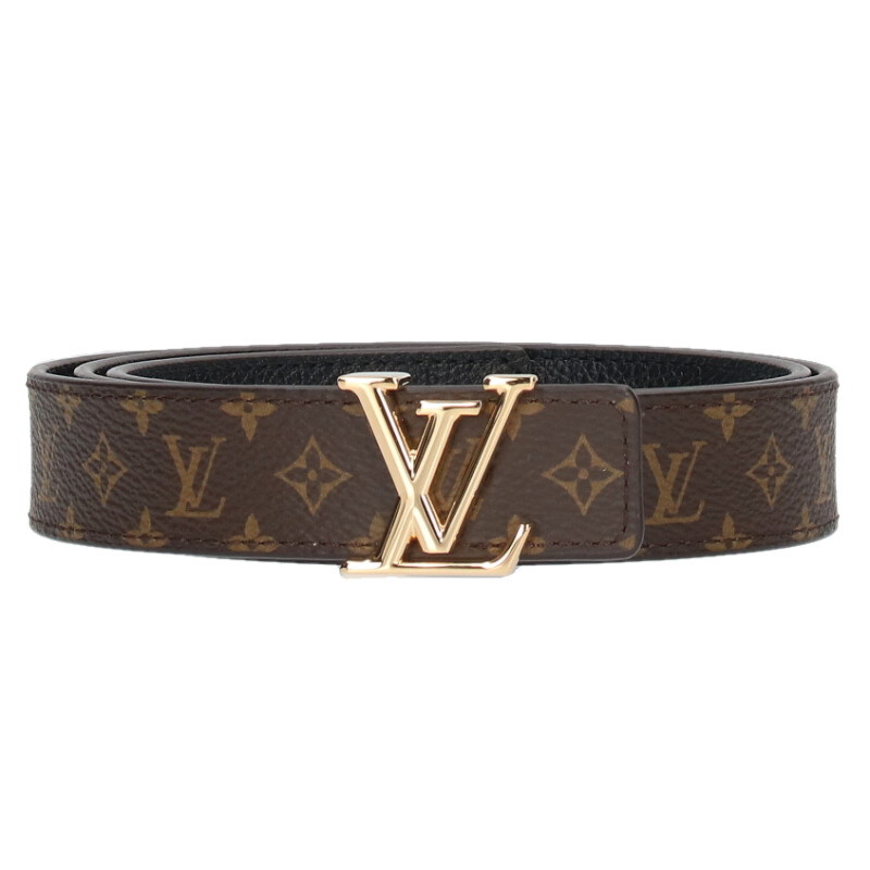 louis vuitton ゴールドバックル ブラウン ベルト LOUIS VUITTON - 【希少】ルイヴィトン ベルト 86cm±4 茶