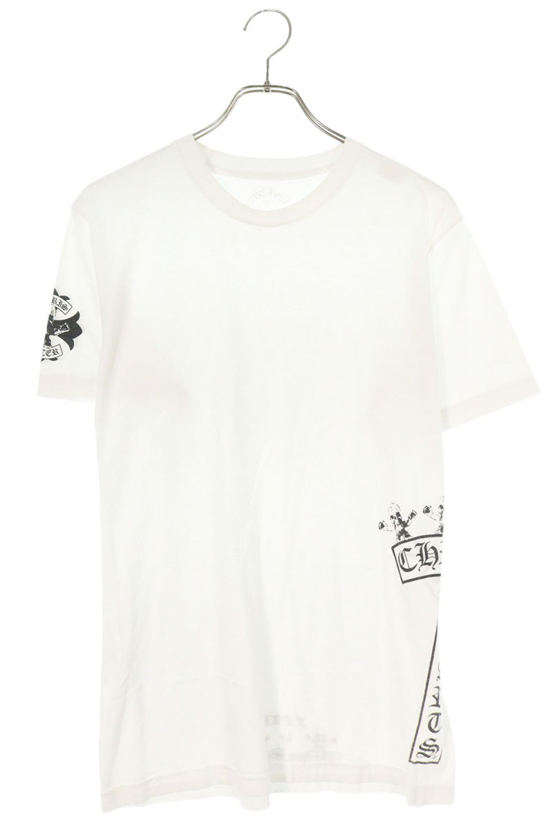 クロムハーツ サイズ:L  CH T-SHRT 1 バックダガーアーチロゴプリントTシャツ 中古 OS06 楽天市場】クロムハーツ Chrome Hearts サイズ:L CH T-SHRT 1 バック