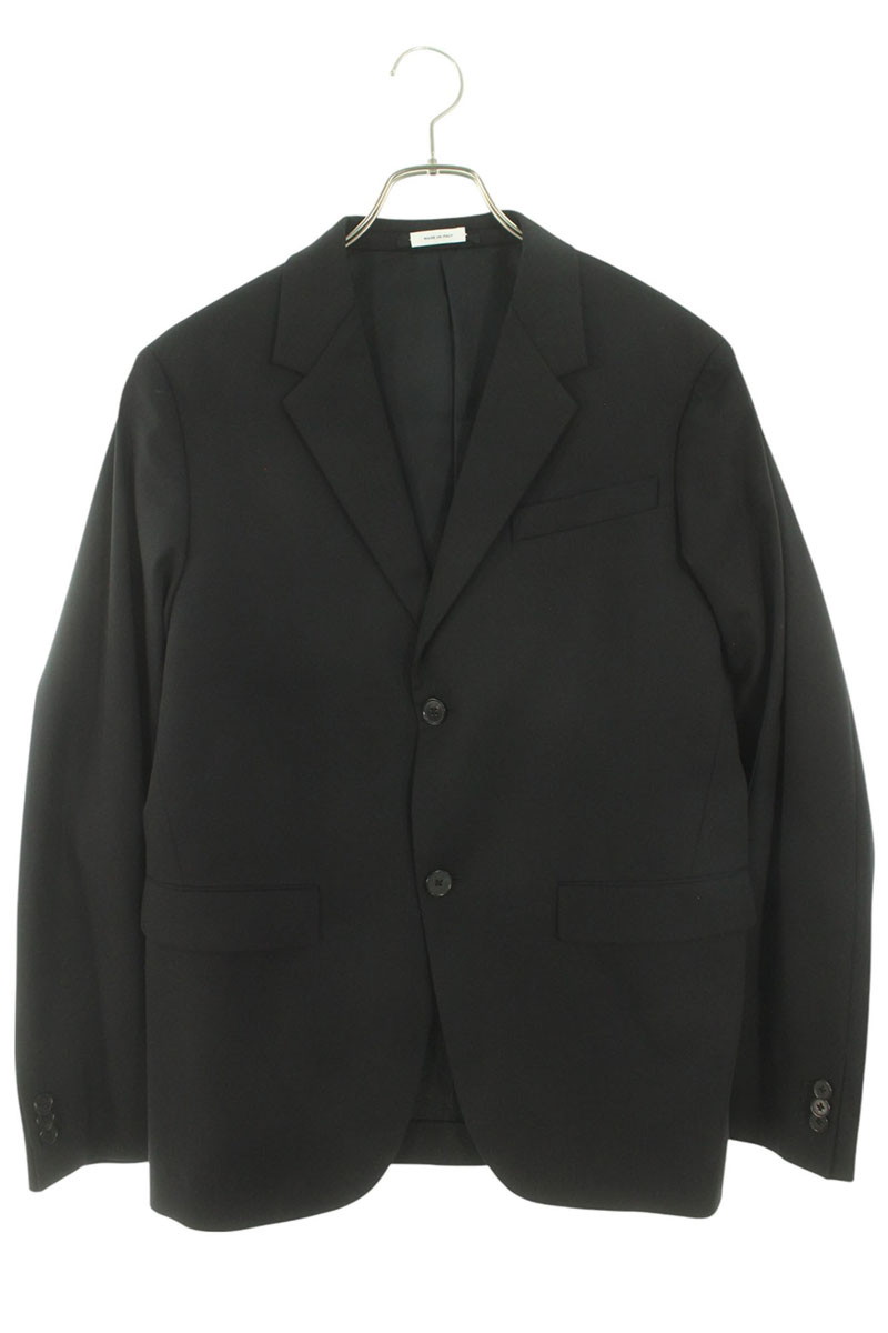 ジルサンダー ロゴ コットン ジャケット ブラック Jil Sander | Official Online Store