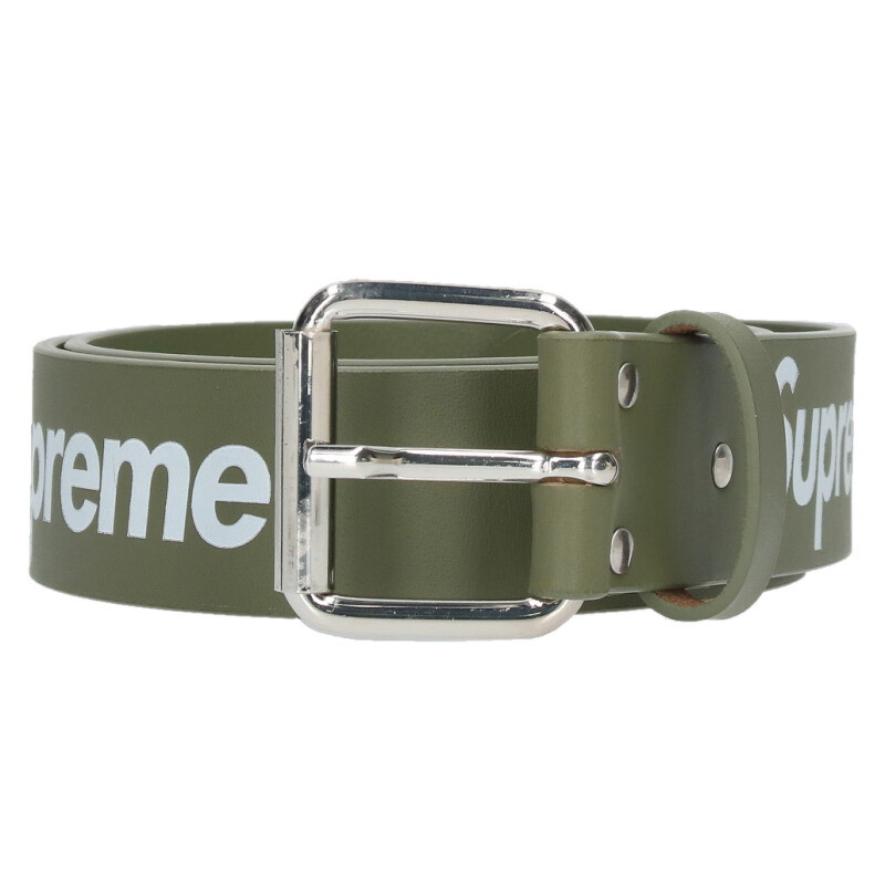 SUPREME  × HTC  Belt Cow ハラコレザースタッズベルト SUPREME × HTC Belt Cow ハラコレザースタッズベルト