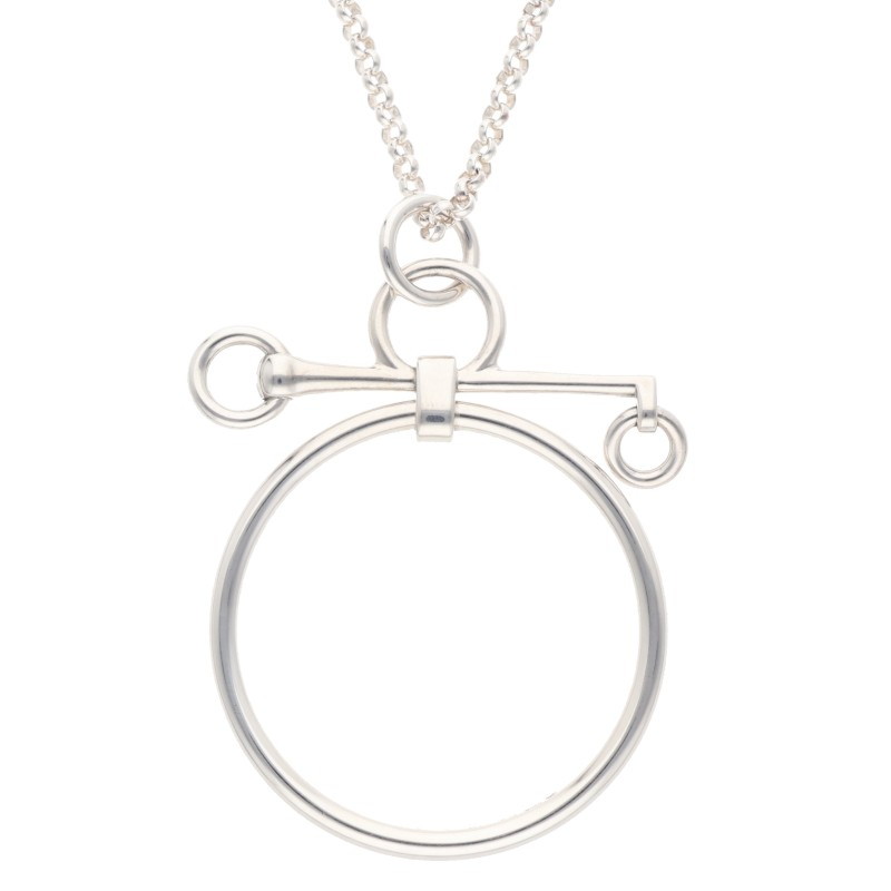 エルメス HERMES モール・ドゥ・ブリッド シルバーネックレス(シルバー 64.83g)【700152】【OM10】【小物】【中古】bb412#rinkan*B |RINKAN