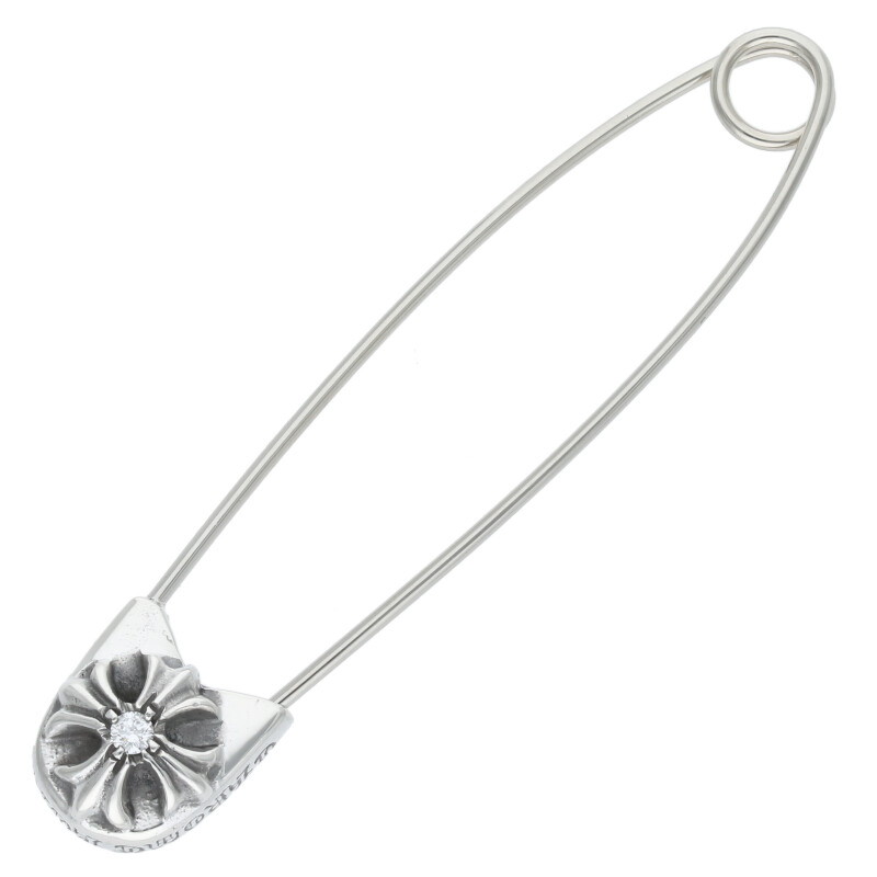 【CHROME HEARTS】 ダイヤ/シルバーネックレストップ SAFETY PIN BUYMA VINTAGE 【CHROME HEARTS】 ダイヤ/シルバーネックレス