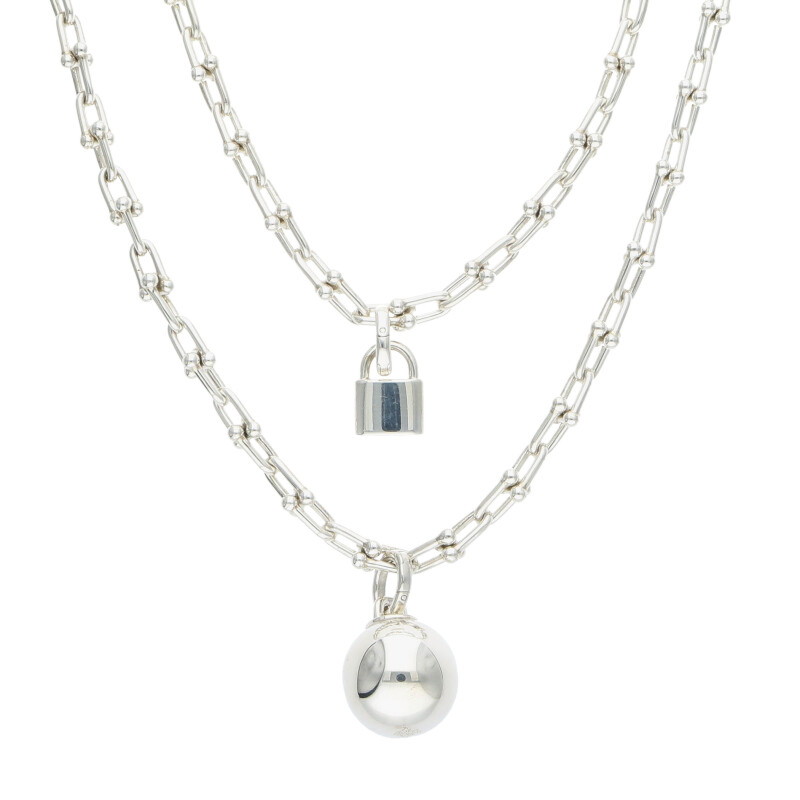 Tiffany & Co. シルバー925 ネックレス ティファニー Elsa Peretti ティファニー TIFFANY & Co. ビーンズ ラージ