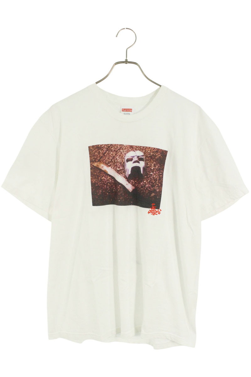 シュプリーム SUPREME 大きさ:M  23AW  MF DOOM Tee MFドゥームプルオーバー(白いこと)【923062】【SB01】【メンズ】【中古】bb295#rinkan*A