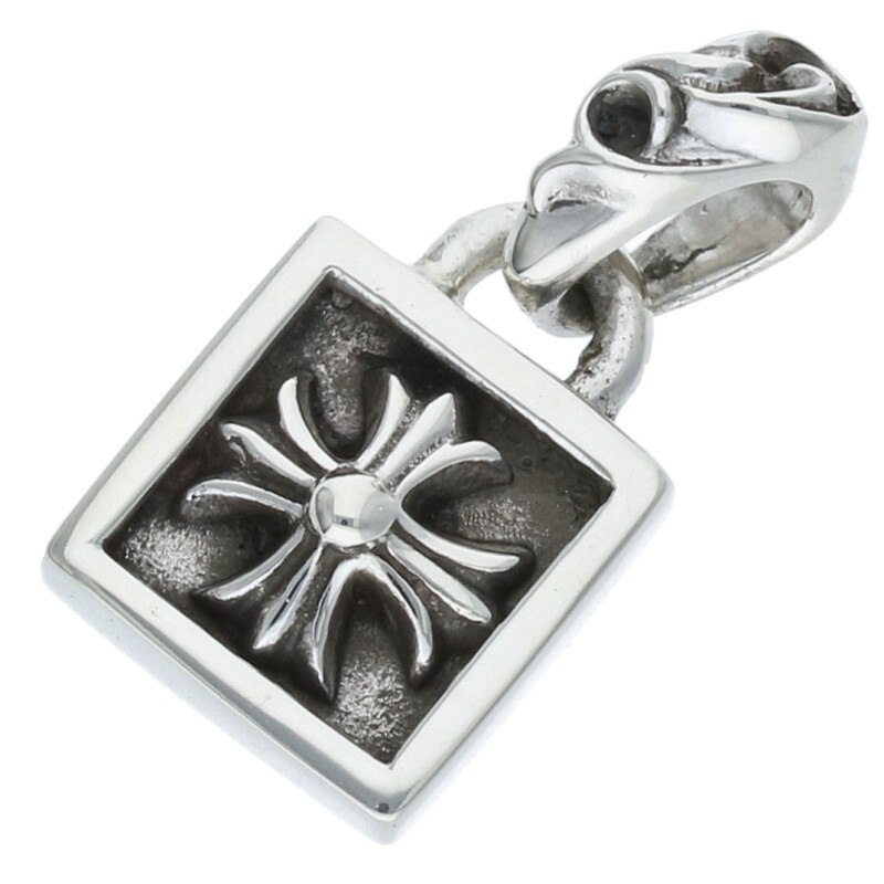 (クロムハーツ)Chrome Hearts 【CH PLUS MEDALION】 Chrome Hearts Plus Charm Silver Pendant - Chrome World JP