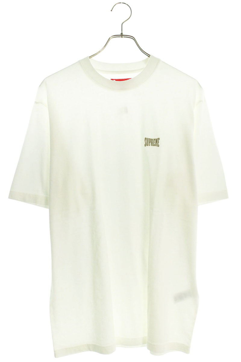 シュプリーム SUPREME 大きさ:M  25SS  Warm Up Washed S S Top ウォームアップウォッシュドプルオーバー(白いこと)【215062】【OM10】【メンズ】【中古】bb51#rinkan*A