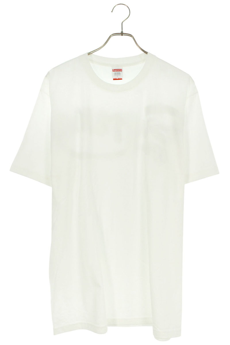 シュプリーム SUPREME 大きさ:L  25SS  Tape Tee 磁気テーププルオーバー(白いこと)【924062】【OM10】【メンズ】【中古】bb51#rinkan*A