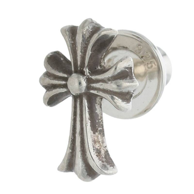 CHROME HEARTS (クロムハーツ) フレア スタッドピアス シルバー クロムハーツBSフレアスタッド（ピアス）|クロムハーツ通販専門