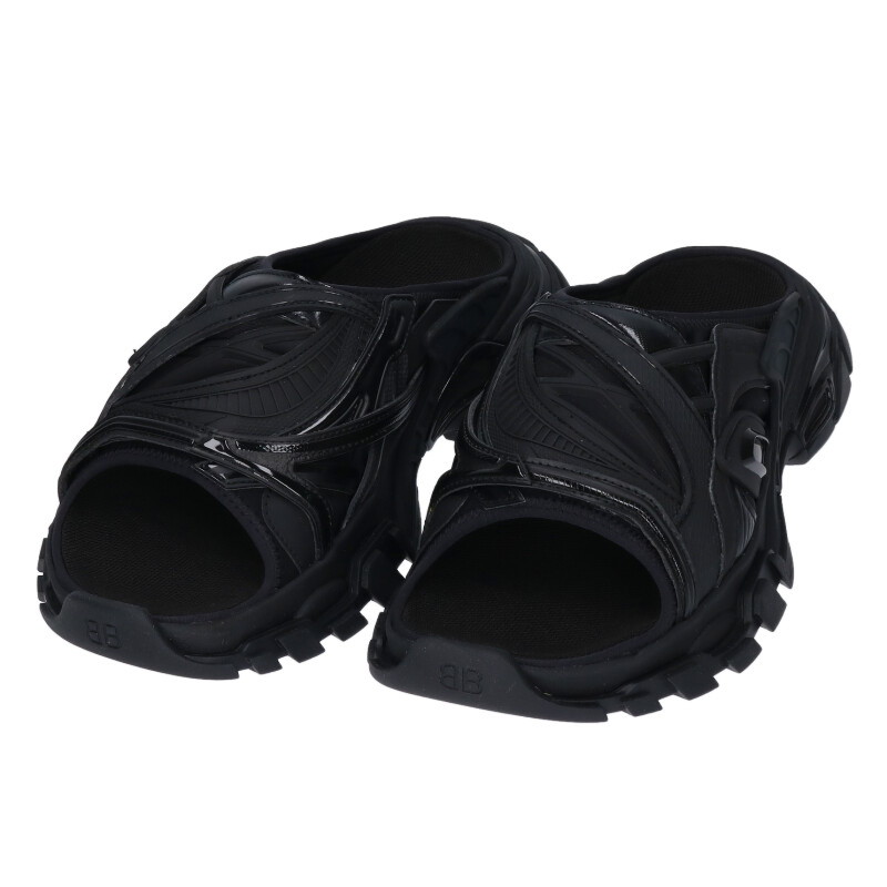 BALENCIAGA ブラック スライドサンダル 楽天市場】【ｸｰﾎﾟﾝ5%OFF】バレンシアガ／BALENCIAGA 