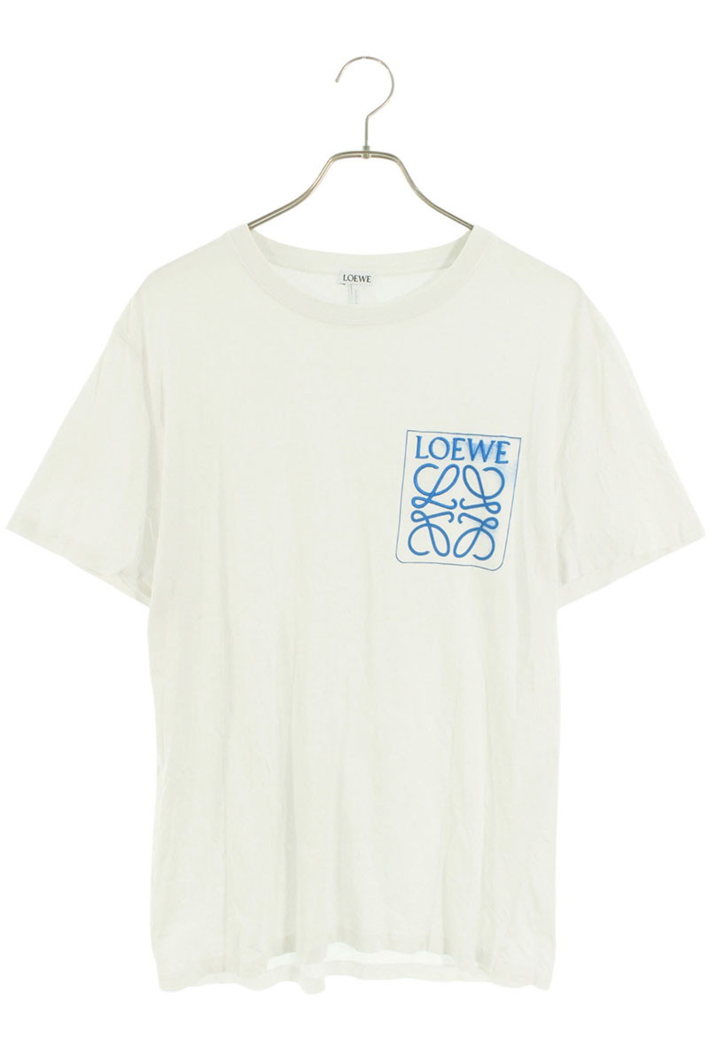 楽天市場】ロエベ LOEWE サイズ:L H526341XAI アナグラム刺繍T