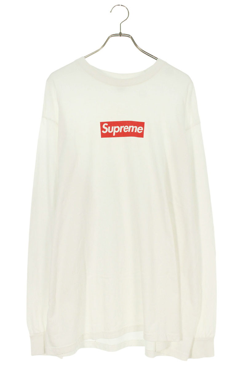 Supreme ホワイト 長袖カットソー ステッカー付き 楽天市場】Supreme シュプリーム Tシャツ サイズ:L 20AW
