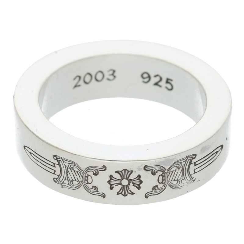 CHROME HEARTS スペーサー ダガー リング【16号】 楽天市場】クロムハーツ Chrome Hearts サイズ:16.5号 6mm SPACER