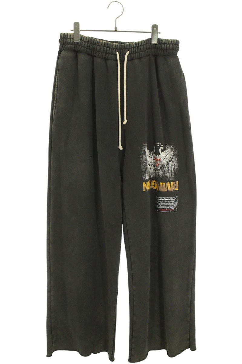 リヴィントンロイレビス スウェット パンツ ブラック サイズ：1 ブラック（黒）系 RIVINGTON roi Rebis(リヴィントンロイレビス