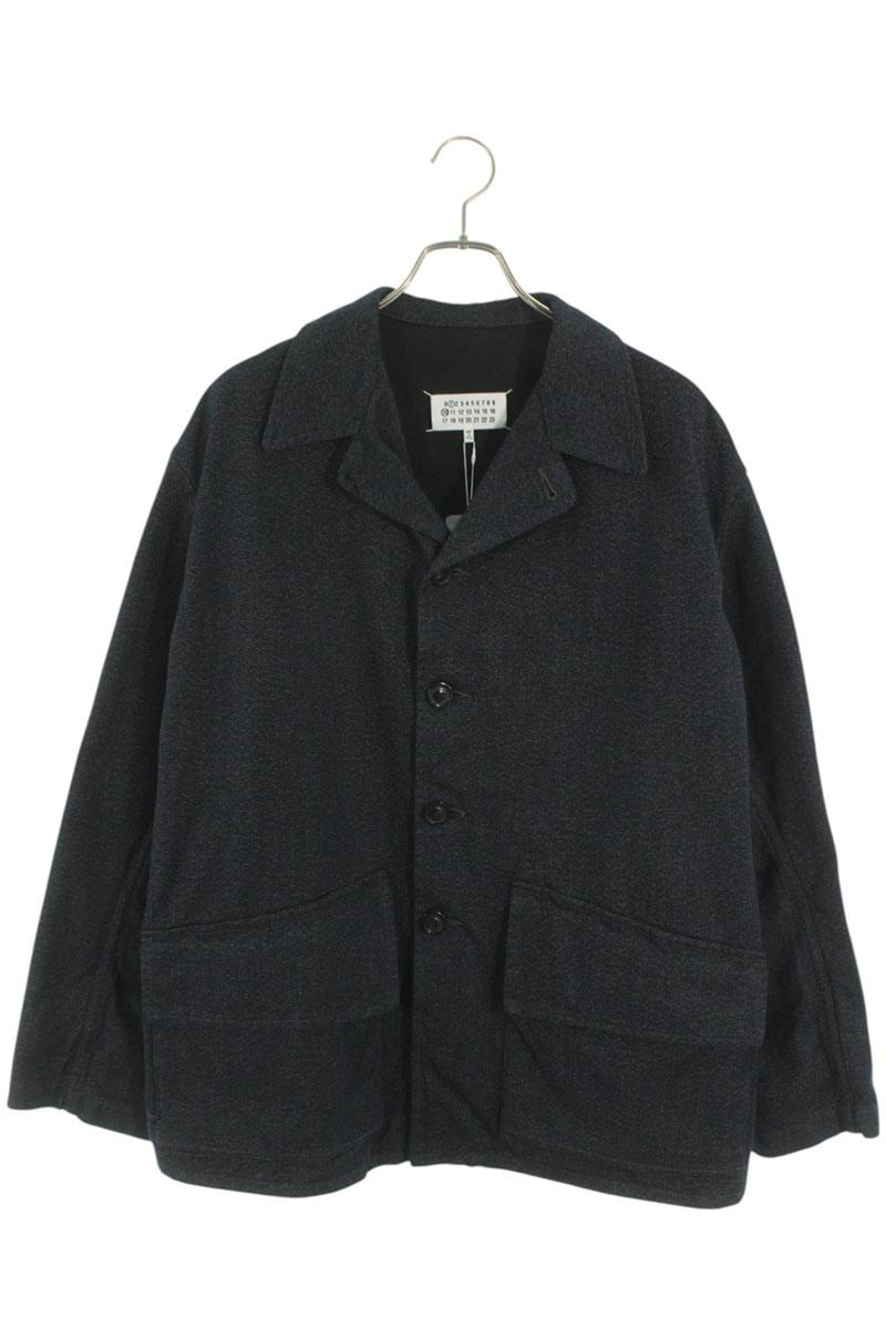 国内発送 メゾン マルジェラ ショールカラーコート ヘリンボーン Maison Martin Margiela 本人期 ショールカラーコート AW