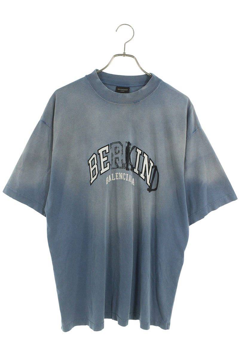 【BALENCIAGA】BELLEVILLE Tシャツ オーバーサイズ BALENCIAGA】BELLEVILLE Tシャツ オーバーサイズ ロゴ