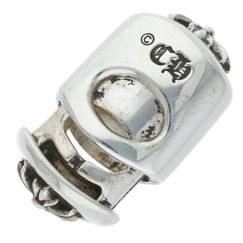 クロムハーツ Chrome Hearts　 LACESTPPRV1 レースストッパー シルバーネックレストップ(シルバー 10.37g)【427052】【OS06】【小物】【中古】bb82#rinkan*B