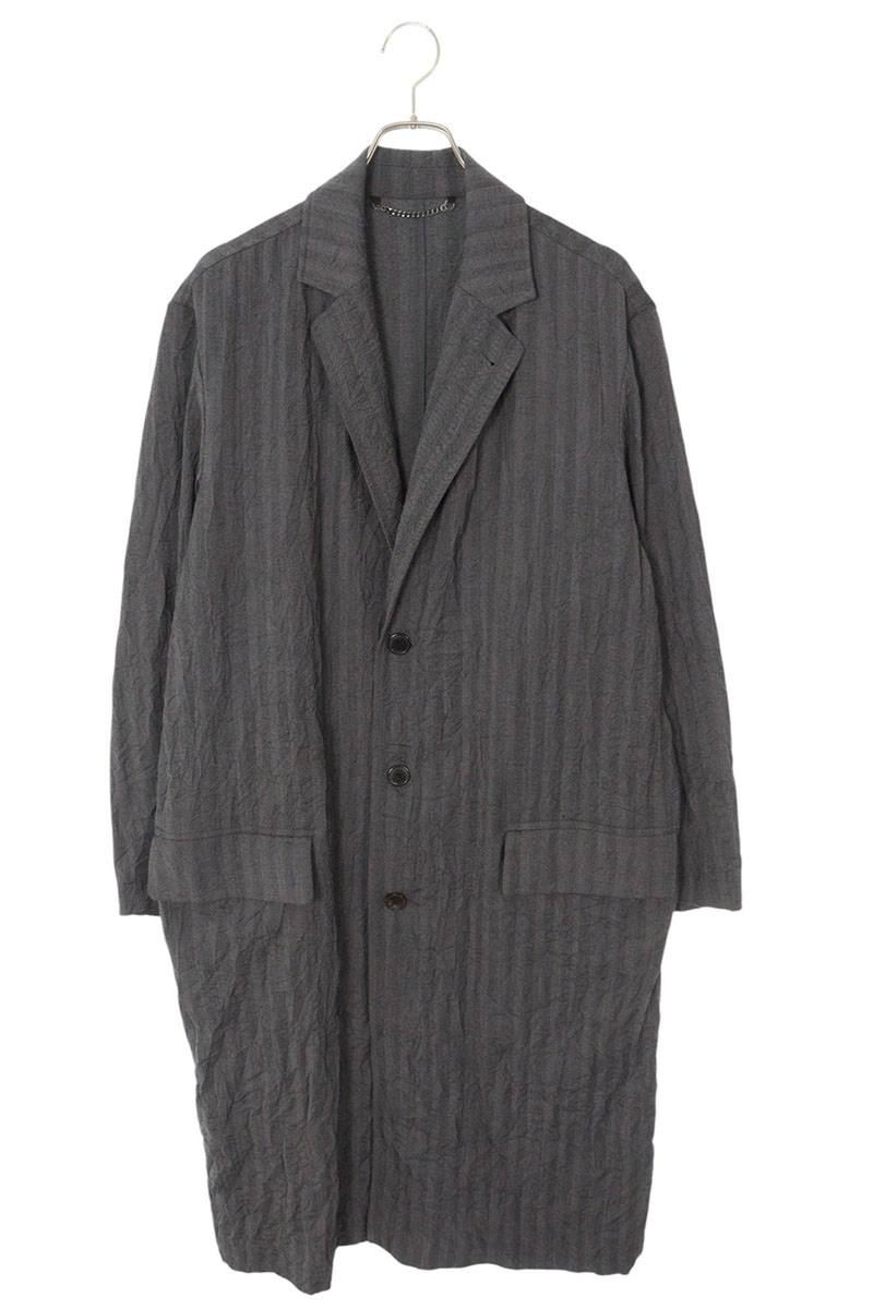 Dries Van Noten ウールコート　グレー 中古・古着通販】DRIES VAN NOTEN (ドリスヴァンノッテン