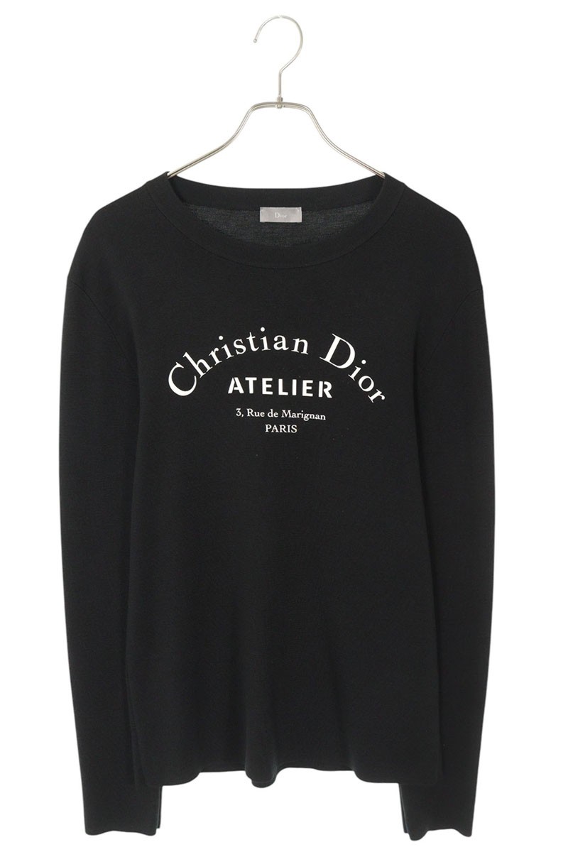 Christian Dior　ディオール　ヴィンテージ　総刺繍　クルーネック　L 10416-240205-0115_1.jpg