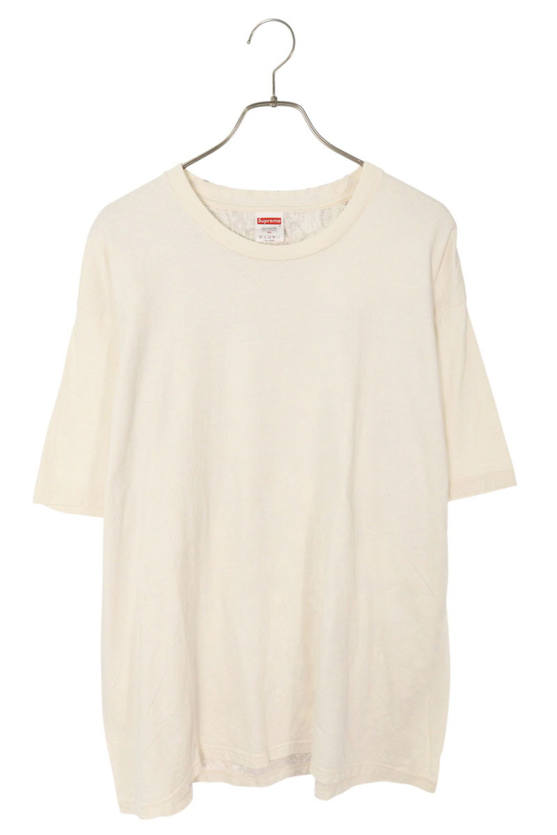 シュプリーム SUPREME サイズ:XL WILLOW TEE ウィローTシャツ(ベージュ)【522062】【OM10】【メンズ】【中古】bb33#rinkan*B|RINKAN