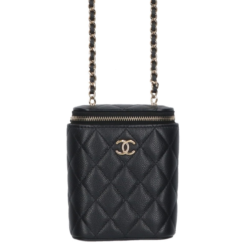 楽天市場】【美品】シャネル【CHANEL】ヴァニティーケース チェーン