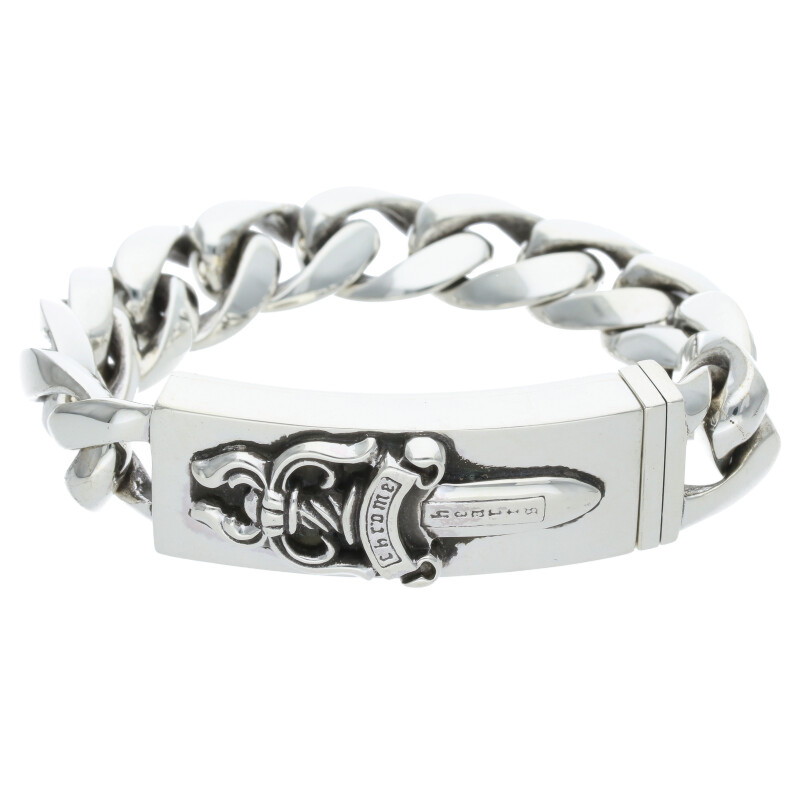楽天市場】クロムハーツ Chrome Hearts サイズ:11LINK ID DAGGER