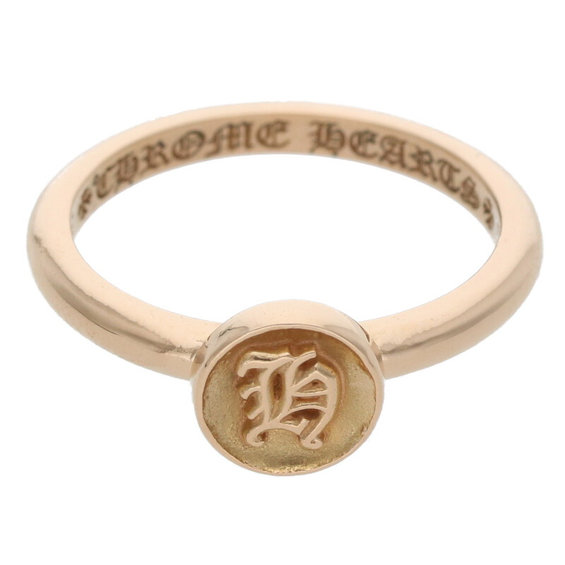 Chrome Hearts アルファベットブロックリング 20号　22K 楽天市場】CHROME HEARTS ALPHABET BLOCK RING クロムハーツ
