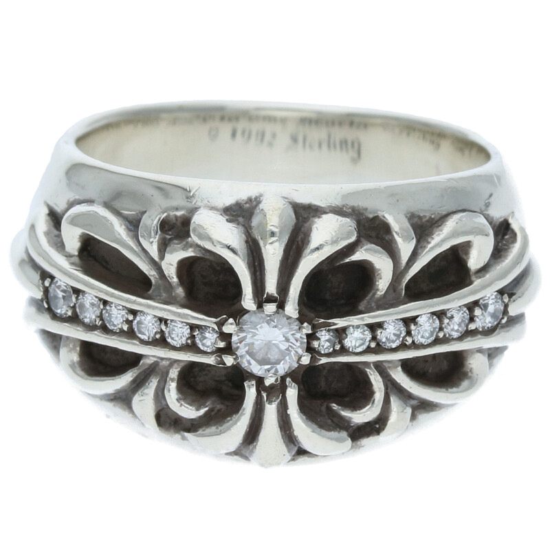 Chrome Hearts フローラルクロスリング FLRL CRS 19号 Amazon.co.jp: (クロムハーツ)Chrome Hearts 【FLRL CRS