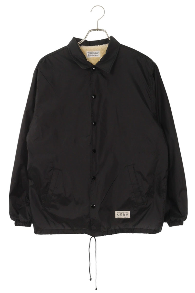 WACKO MARIAワコマリア 黒ボアジャケット WACKO MARIA (ワコマリア)】 ボアジャケット│WACKO MARIA（ワコマリア