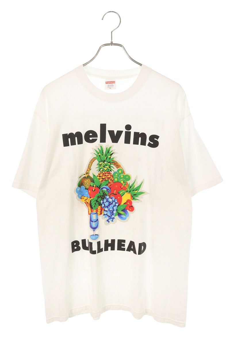 シュプリーム SUPREME 大きさ:XL  24SS  Melvins Bullhead Tee メルヴィンスブルヘッドプルオーバー(白いこと)【215062】【OM10】【メンズ】【中古】bb429#rinkan*B