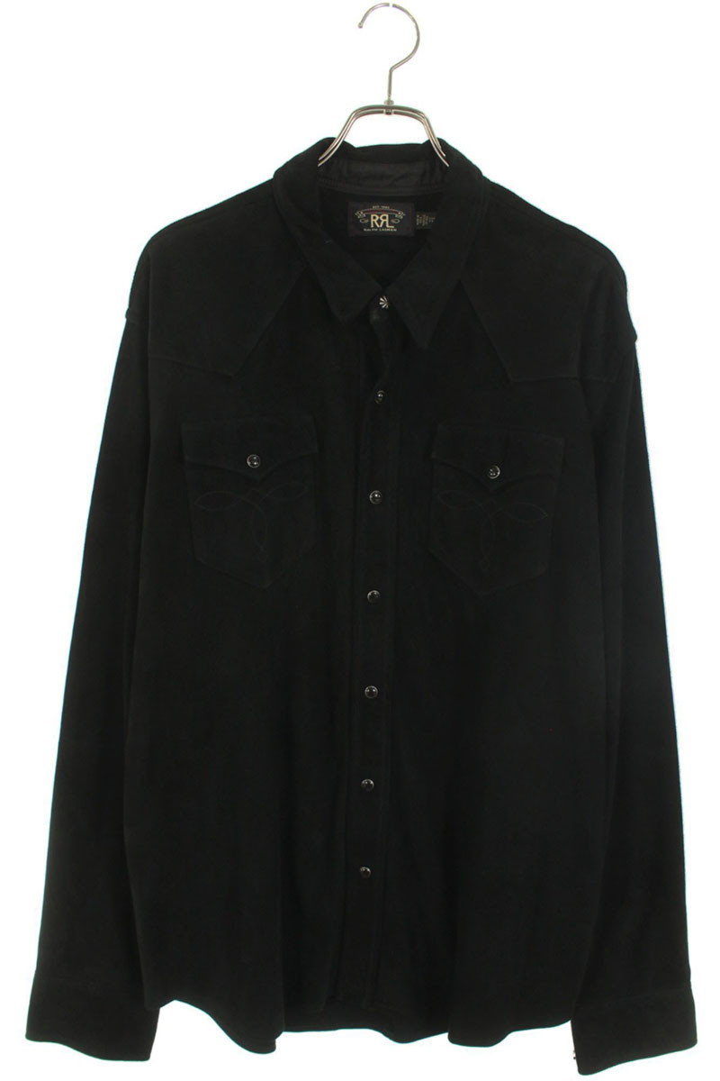 楽天市場】RRL ダブルアールエル スエードウエスタンシャツジャケット
