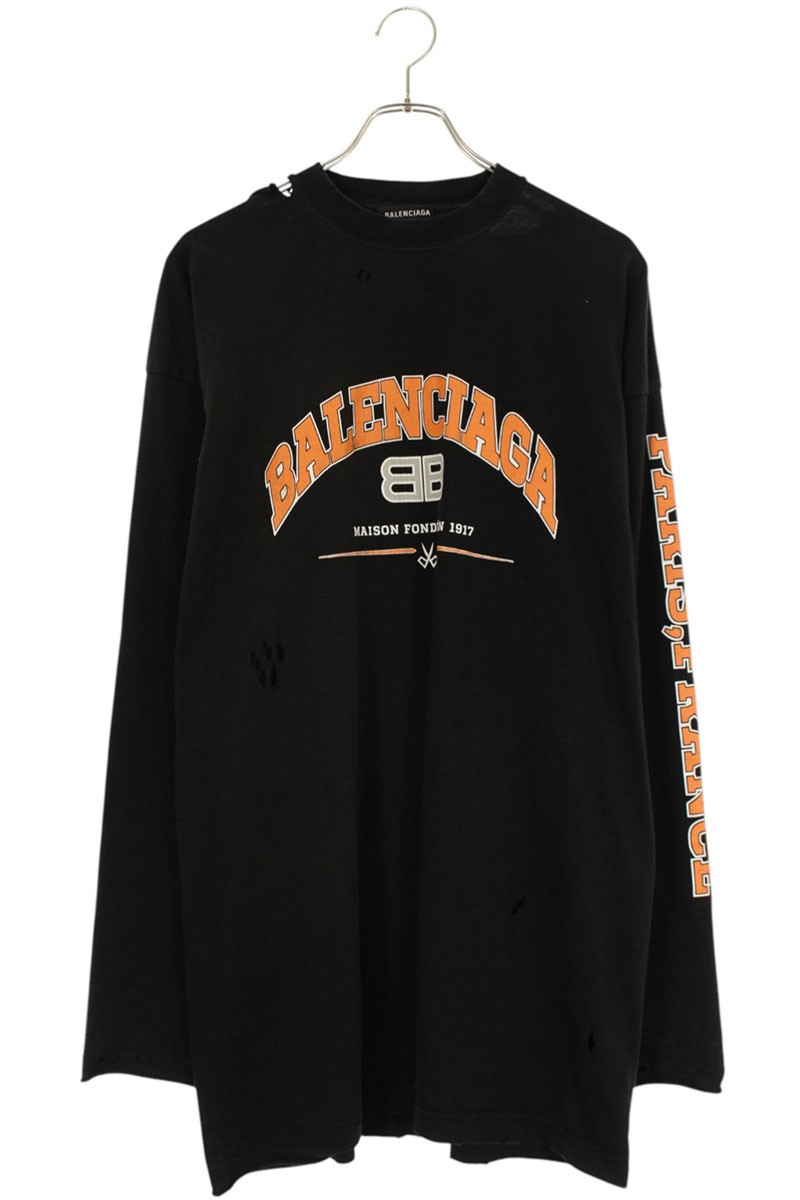 balenciaga 長袖 スライムT BALENCIAGA バレンシアガ 21AW Slime Graphic Logo スライム
