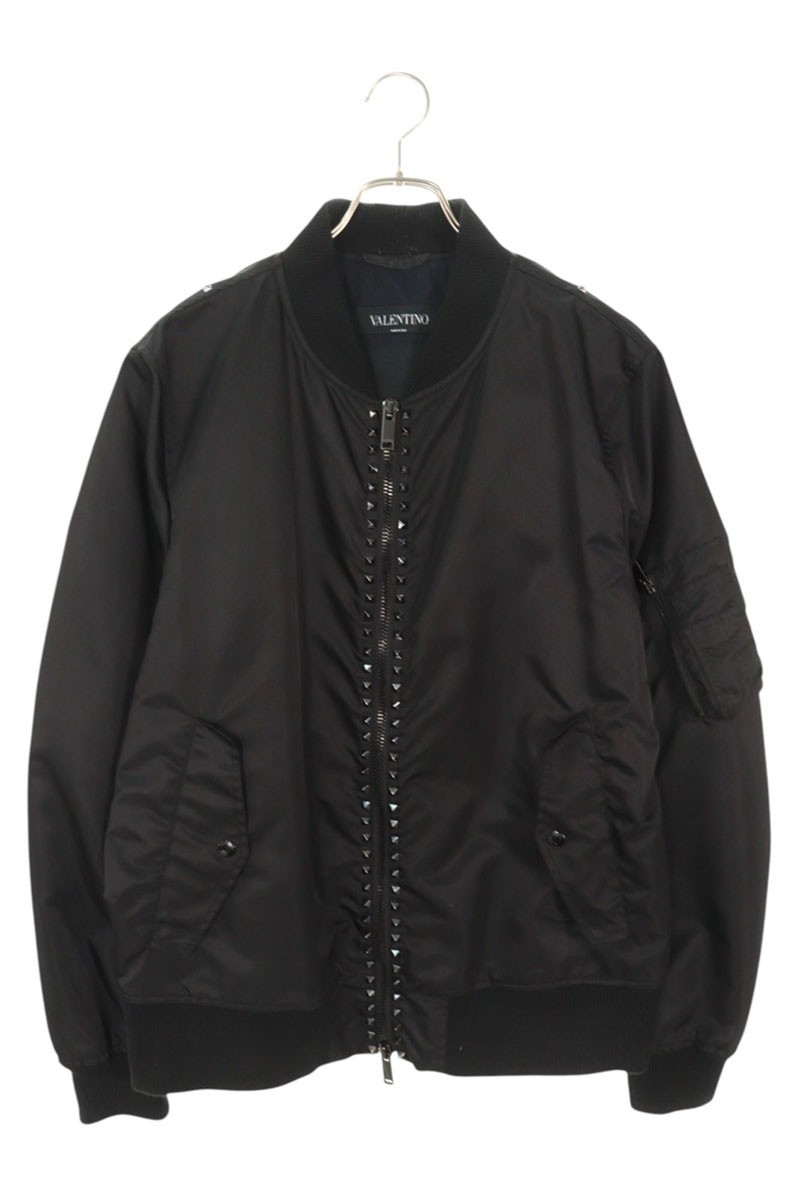 美品◎Valentino ネイビー ブルゾン 楽天市場】ヴァレンティノ VALENTINO サイズ:48 PV3CI0H14S1