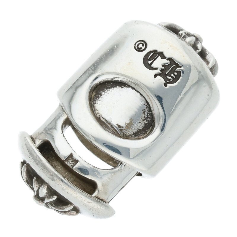 クロムハーツ Chrome Hearts　 LACESTPPRV1 レースストッパー シルバーネックレストップ(シルバー 11.14g)【608052】【SS07】【小物】【中古】bb209#rinkan*B