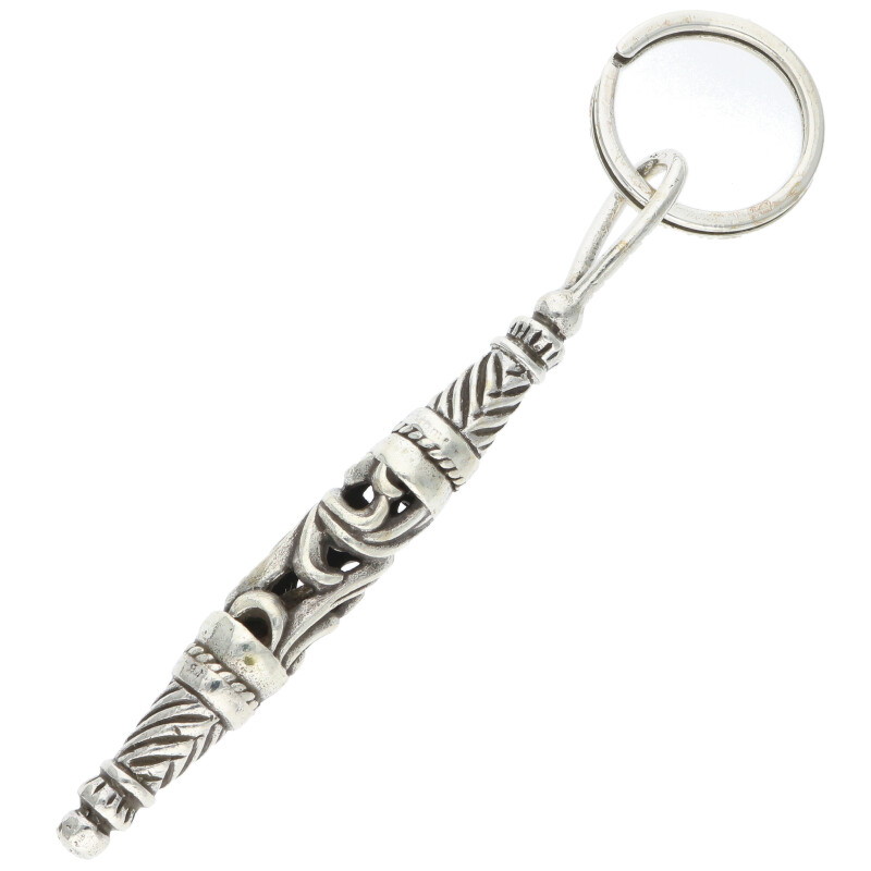 楽天市場】クロムハーツ【CHROMEHEARTS】【ラージ】ローラーキーリング