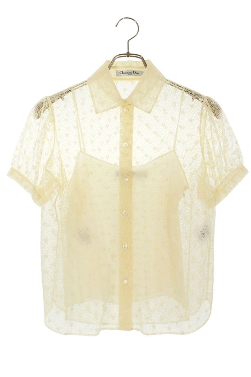 楽天市場】【ディオール】DIOR 22年 Bee ビー刺繍 パフスリーブ 半袖