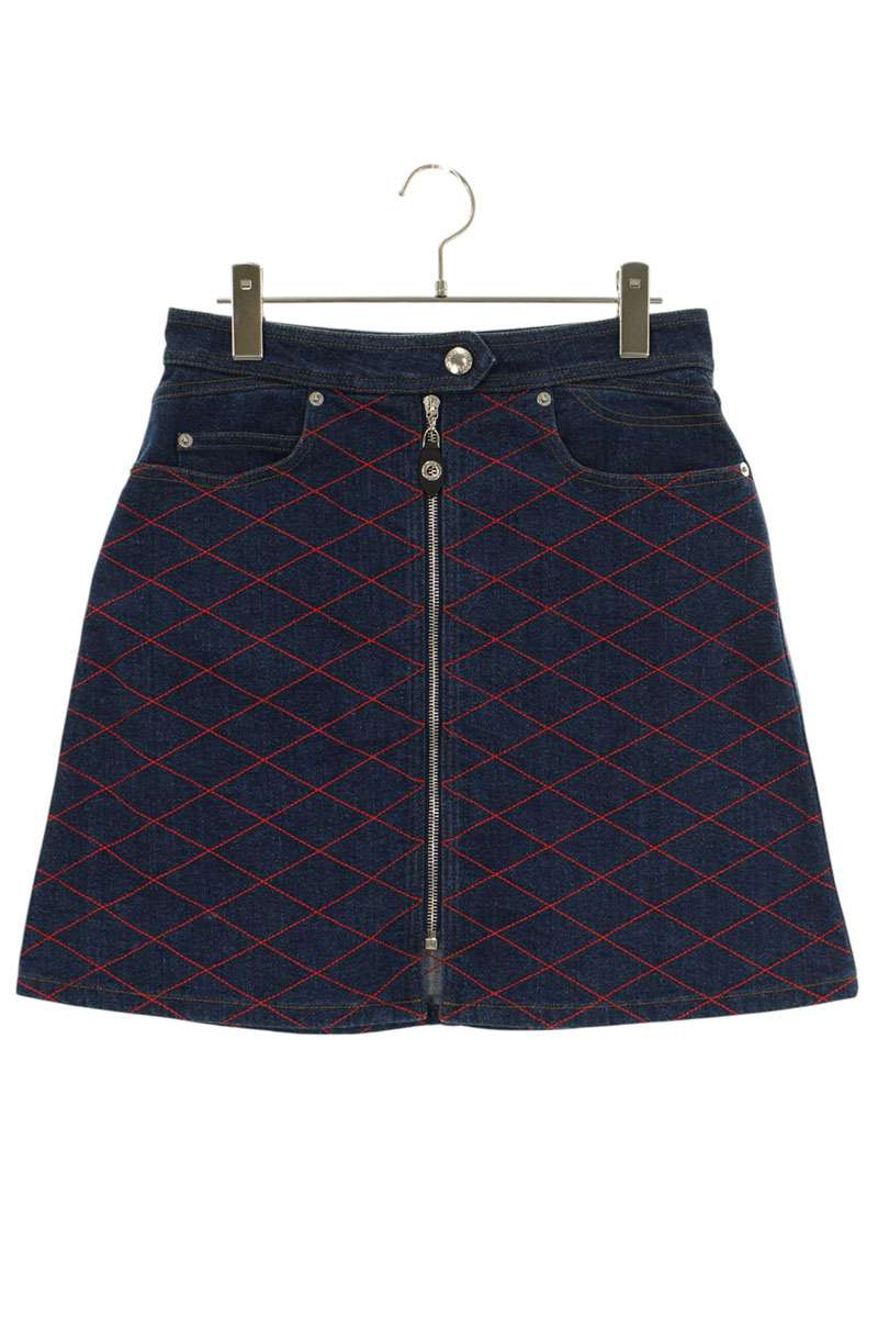 ルイヴィトン　デニムスカート38 総ロゴ 中古・古着通販】LOUIS VUITTON (ルイ ヴィトン) モノグラム